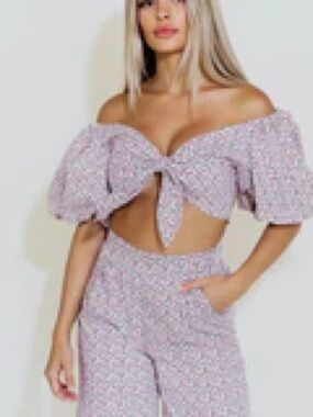 Kittenish Haley Floral Top